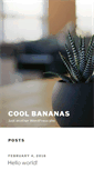 Mobile Screenshot of coolbananas.com
